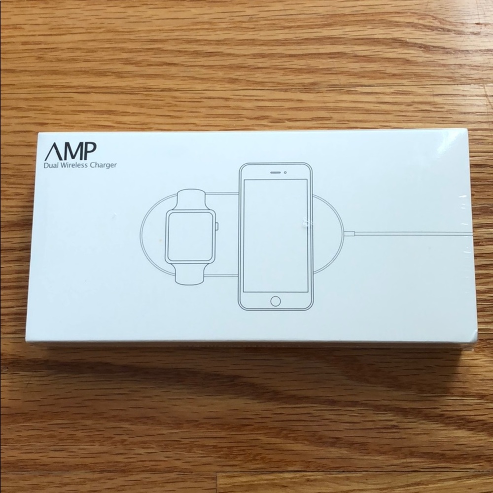 Brand new in box AMP iPhone/watch wireless charger